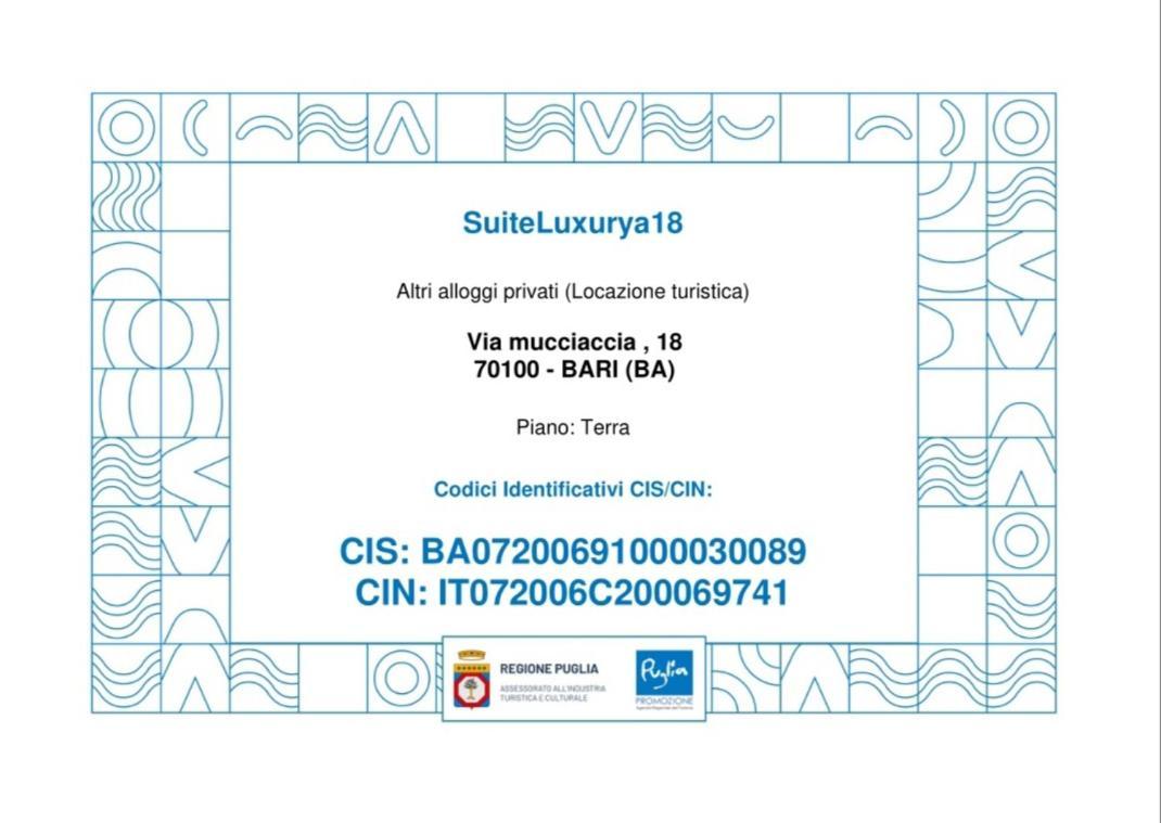 Suite Luxurya Bari Dış mekan fotoğraf